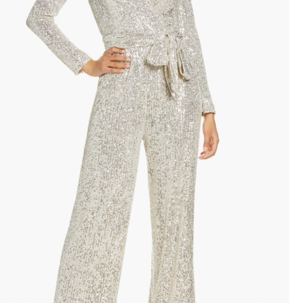 Silver Jumpsuit